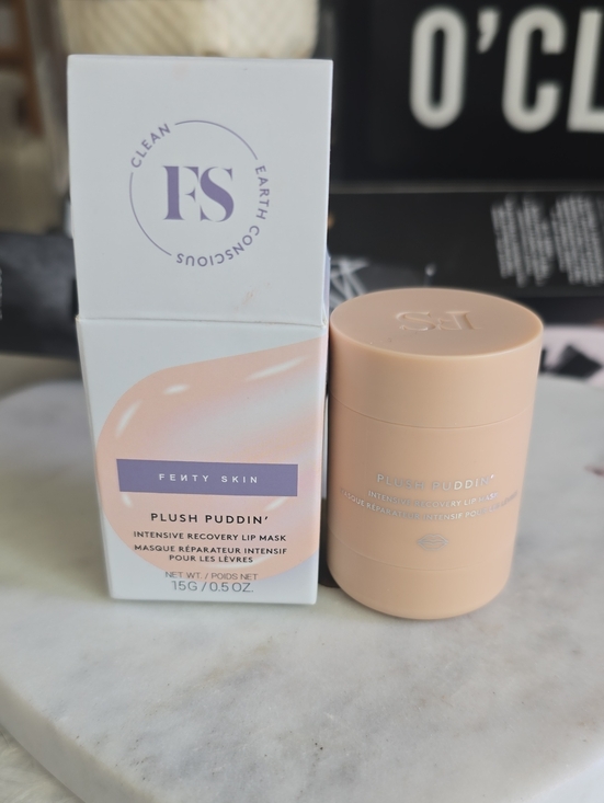 Fenty Beauty Other - Fenty Skin Plush Puddin' Lip Mask - Soft Peach Nude